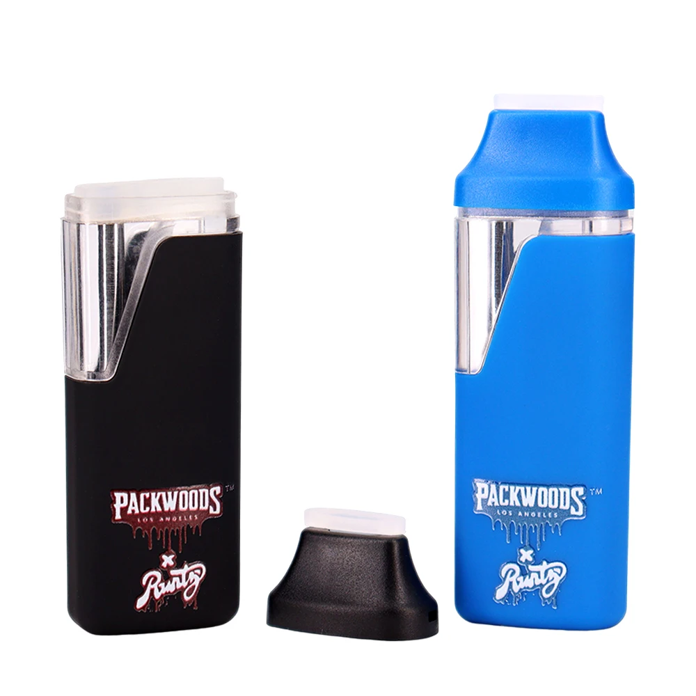 Einweg Vape Runtz x Pack woods Runty wiederauf ladbarer Stift 380mAh Batterie 1ml leere Hülsen für dicke Öl wagen und Zigaretten Vapes_S0b0f2fe66894460d9e7e3d24b9af20c4v