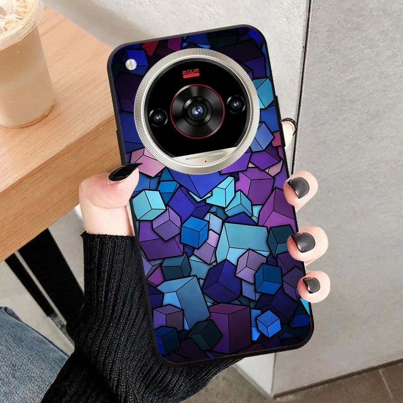 ZTE Nubia Focus 2 Ultra Cool Wolf Lion Silicone Soft TPU Back Cover Case