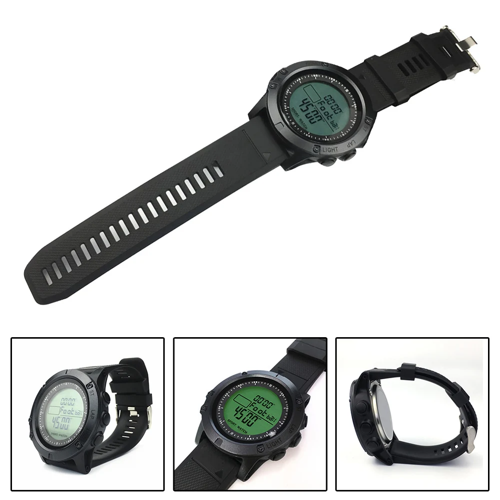 Football Match Referee Stopwatch Black Watch Multi-function Luminous Digital Metronome Chronograph Countdown Timer