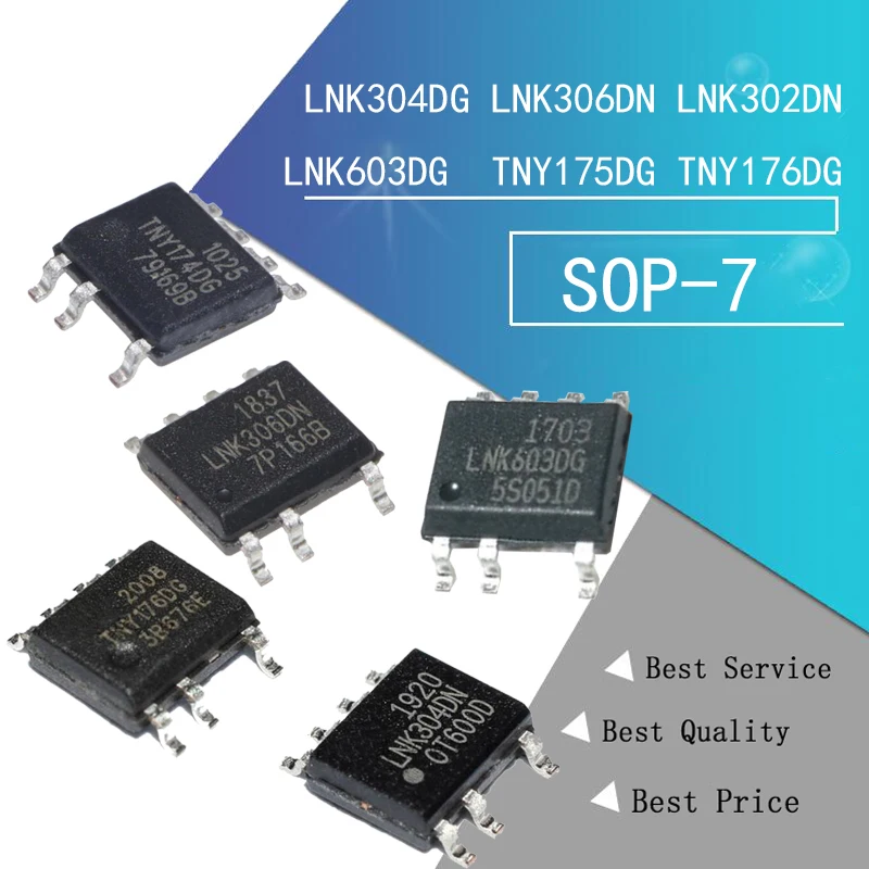 Интегральная схема TNY176DG TNY1760G TNY176OG SOP-7 5 шт. | Электронные компоненты и