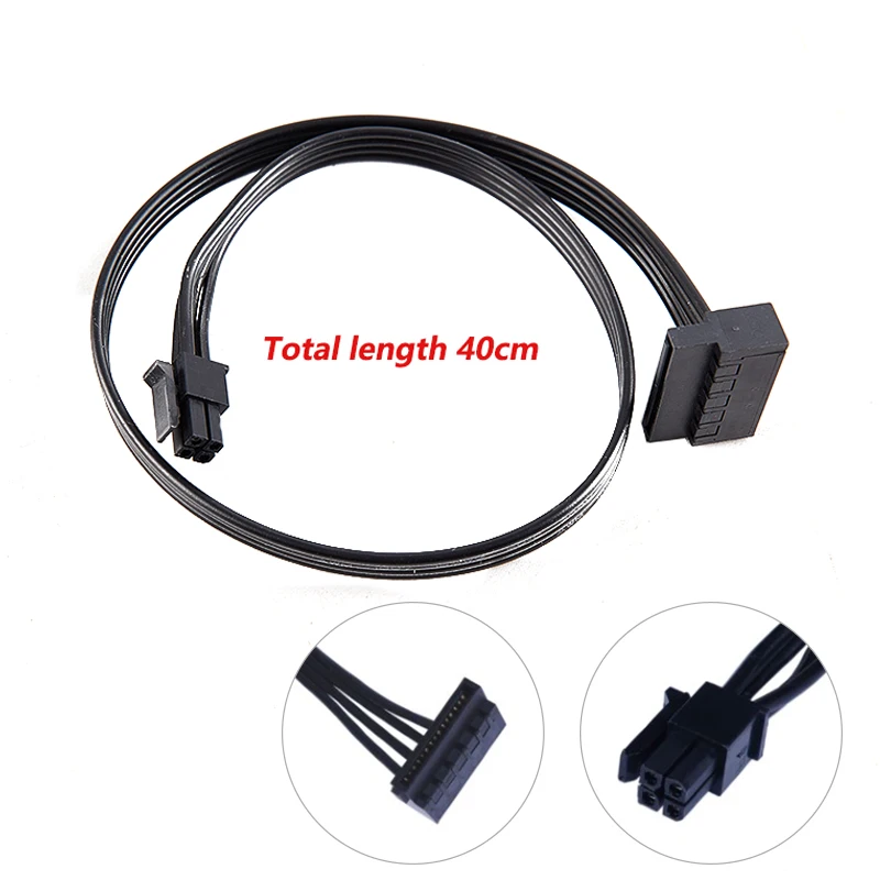 40cm Cable Mini 4 Pin To Sata Interface Ssd Power Supply For Lenovo