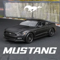 1:36 Ford Mustang GT Alloy Sports Car Model Diecasts Metal Toy Vehicles Car Model High Simulation Childrens Toys Gift Collection 1