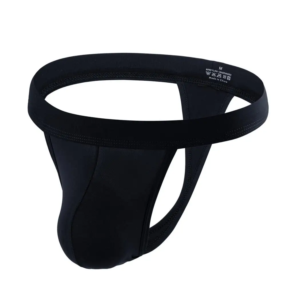 2023 New Sexy Mens G Strings Underwear Men Thongs Briefs U Pouch Solid