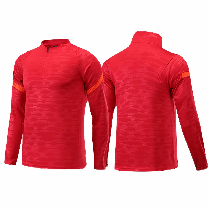 Men Training Football Long Sleeve Sets 2 Pieces for Jogging sports suit,football training kit