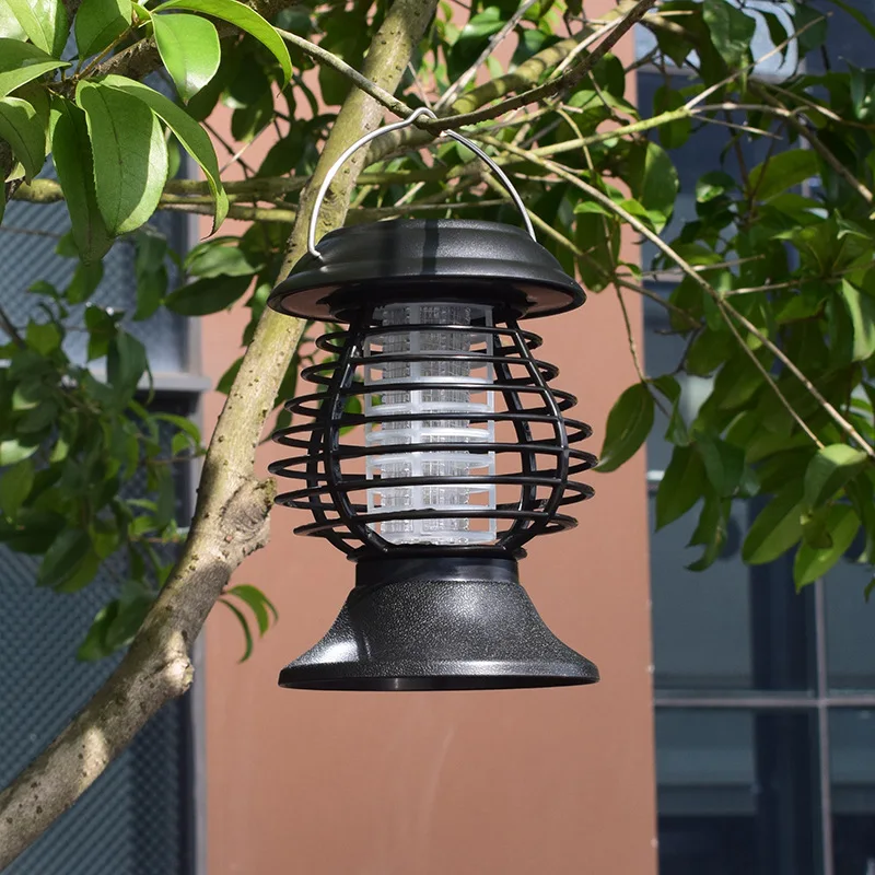 Hanging Small Portable Solar Mosquito Killing Light Insect Repellent Light Outdoor Waterproof Garden Hanging