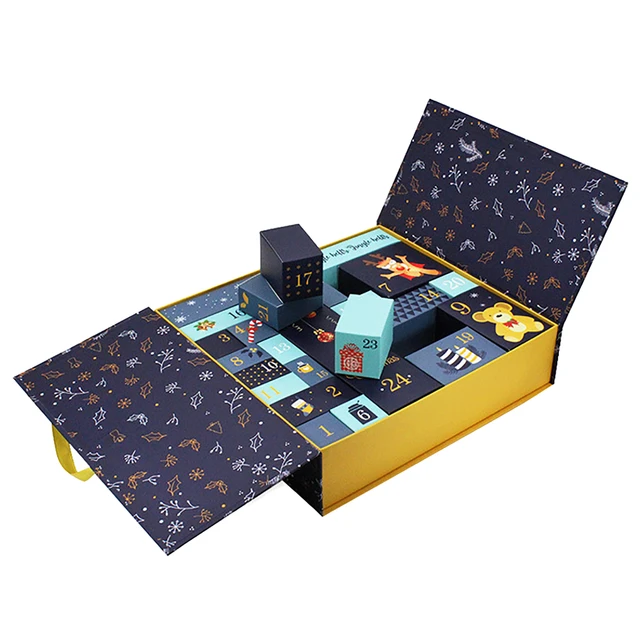 Empty Advent Calendar Boxes Wholesale Usa | Christmas Advent Calendar Box  Empty - Advent Calendars - Aliexpress
