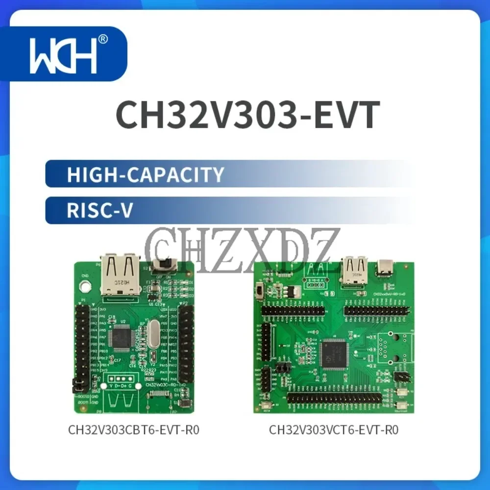PCB Board PCB Board Assembly Printed Circuit Board 2Pcs/Lot CH32V303 Evaluation Board High-capacity RISC-V WCH