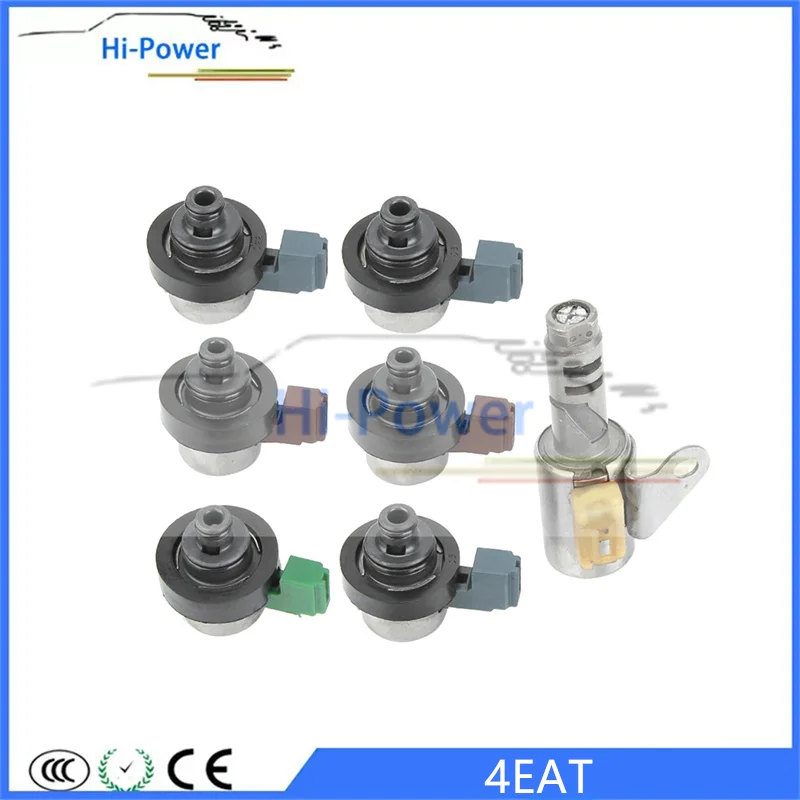 

7PCS 4EAT Auto Replacement Transmission Shift Solenoid 31705AA440 31705AA441 31705AA4419L For Subaru Forester Outback 2001-2010