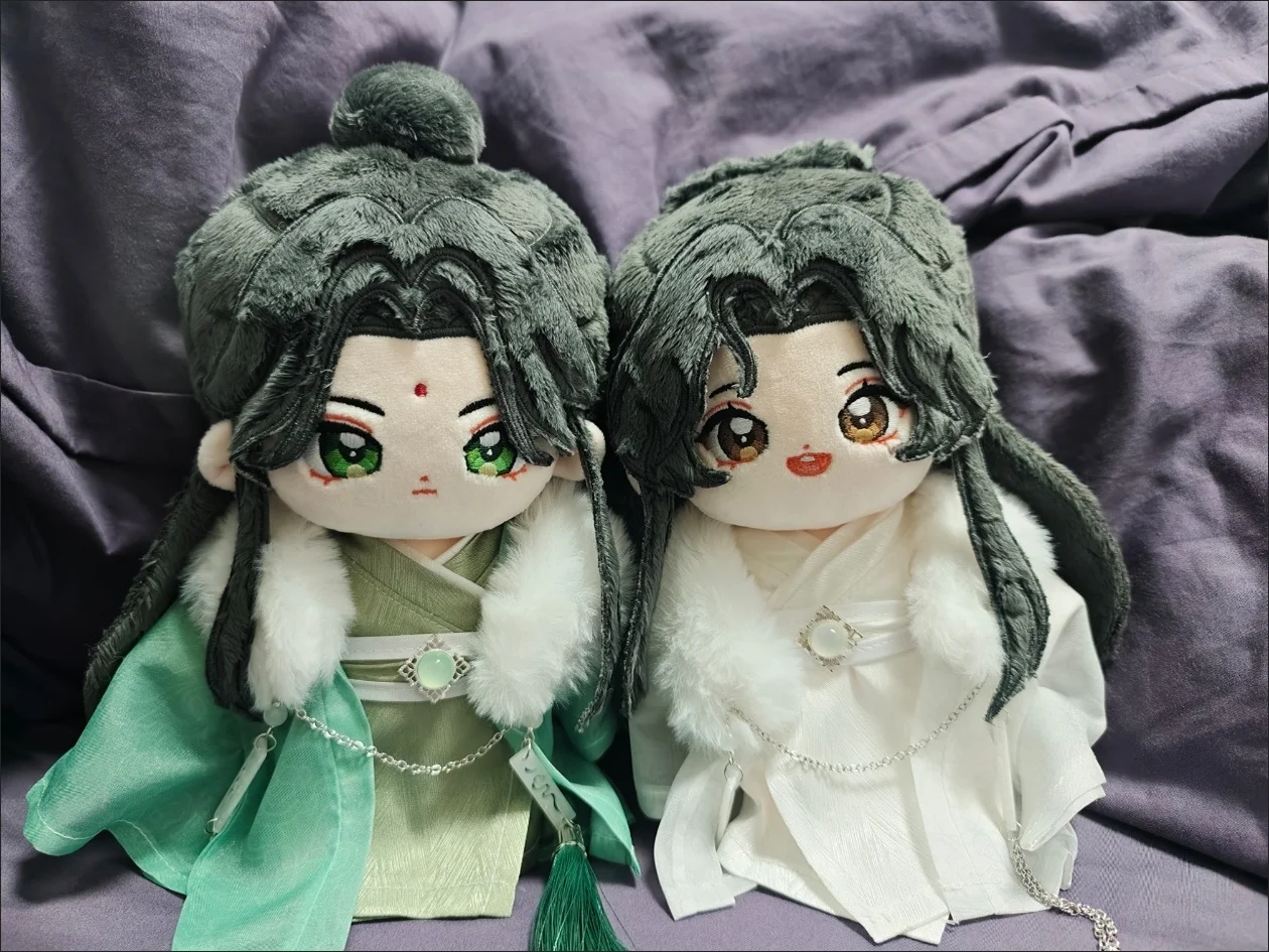 쓰림 악당의 자기 구조 시스템/Ren Zha Fan Pai Zi Jiu Xi Tong Shen Qingqiu&Luo Binghe 20cm 귀여운 옷 없음