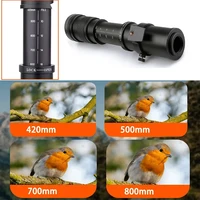 Lightdow Manual Lens Camera Lens 420-800mm F8.3-16 Telephoto Zoom Lens for Canon Nikon SLR and Sony Mirrorless Camera - Image 3