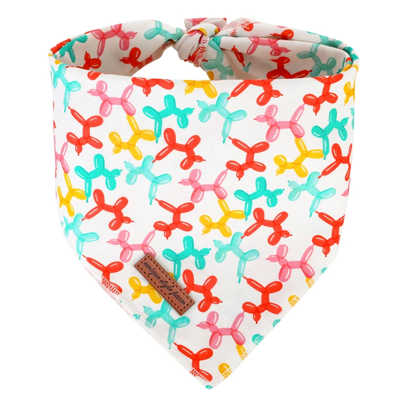 Title 12, Unique Style Paws Cotton Dog Bandana Dog Scard ...