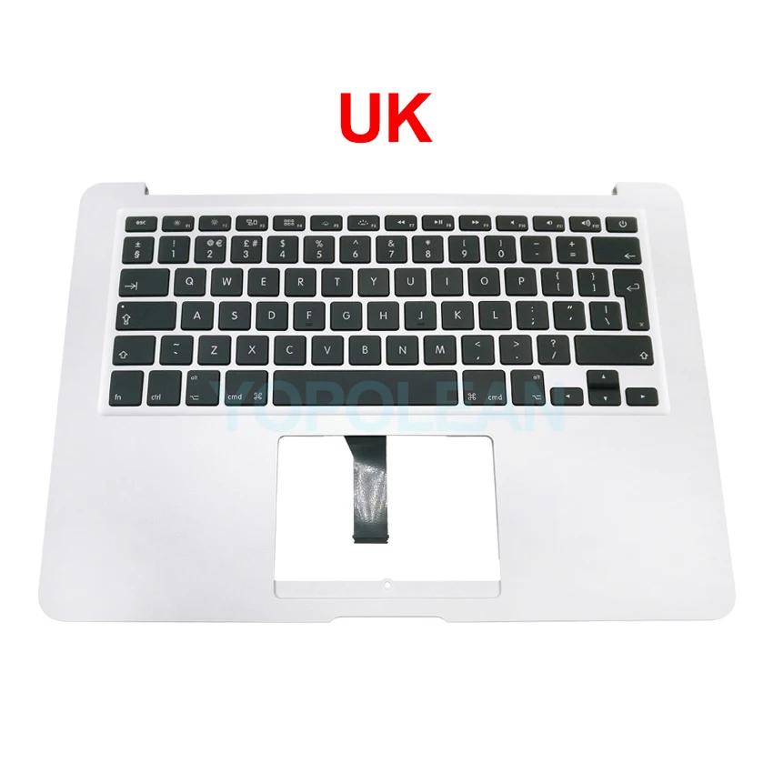 topcase MACBOOK unibody 13'' polymère A1342 reconditionné GRADE B FR AZERTY topcase MACBOOK unibody 13'' polymère A1342 reconditionné GRADE B FR AZERTY