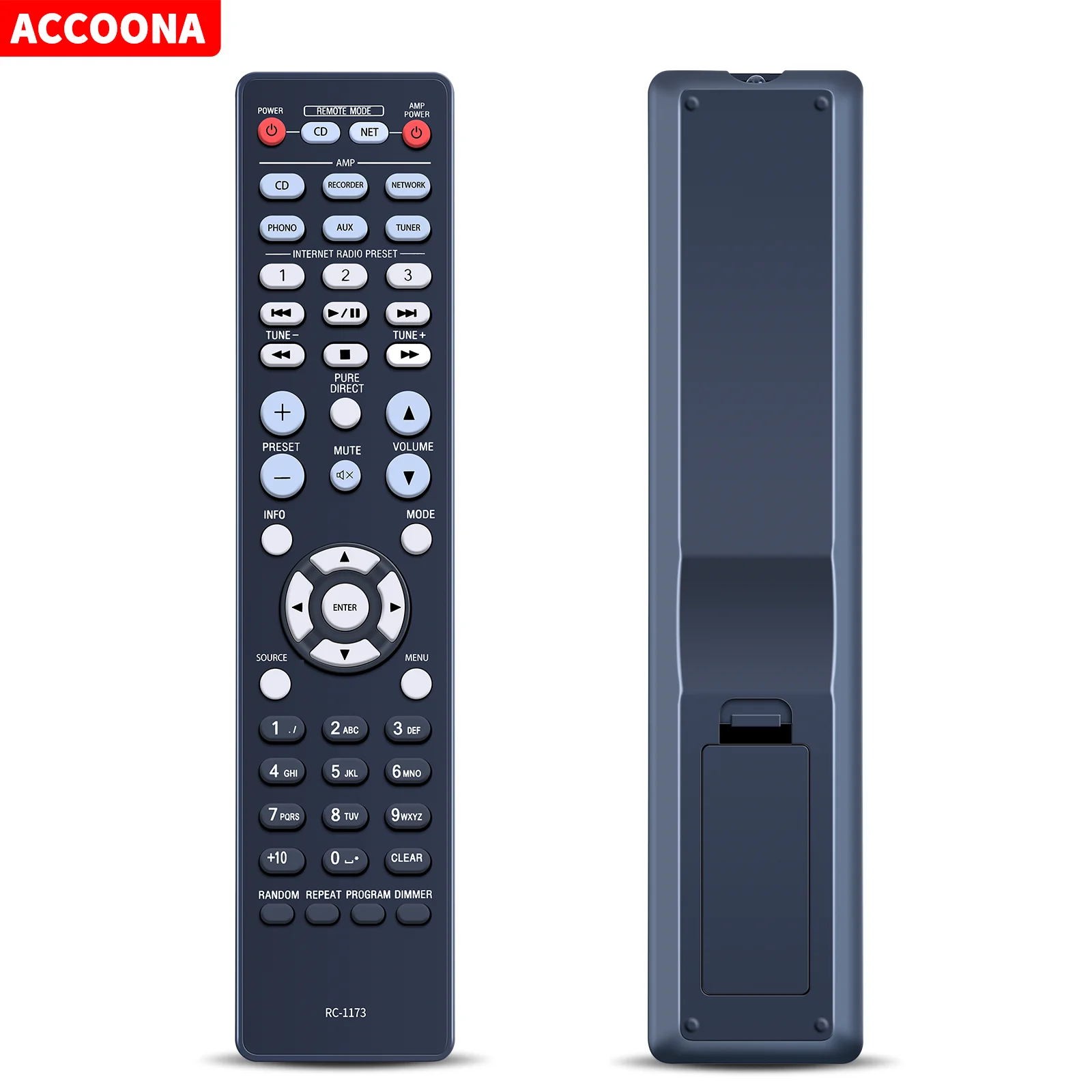 Деталь для замены пульта дистанционного управления для встроенного усилителя