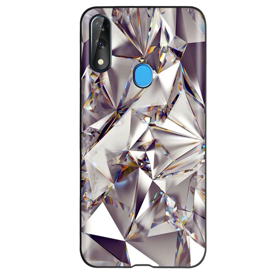 Cute Painted Soft Silicone Phone Case with Matte Bumper Back Cover