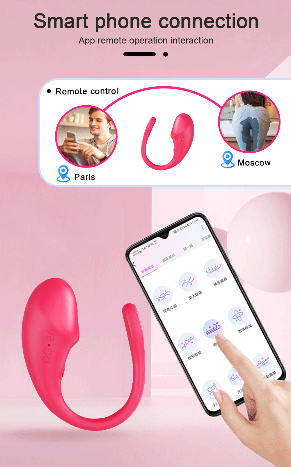 Wireless Bluetooth G Spot Vibrator for Women APP Remote Control Wear Vibrating Egg Clit Female Panties Dildo Adult Goods Sex Toy