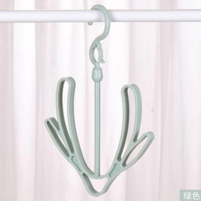 Plain Colour Shoe Drying Rack Space-Saving Hanging Shoe Holder for Balcony Travel  Plastic Shoe Hanger