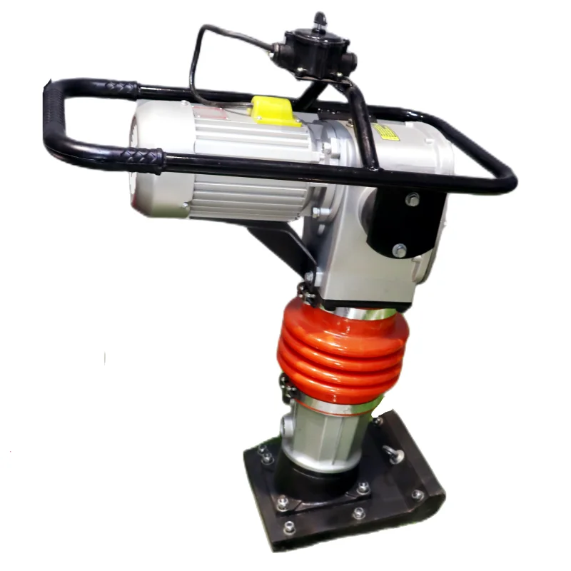 

HCD-125 Motor power Tamping Rammer Compactor impacting jumping Rammer electric engine tamping rammer hammer