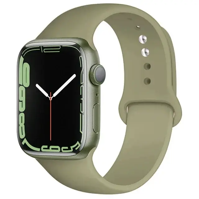 Silicone Band For Apple Watch straps 49mm 40mm 44 mm 45mm 46mm 42mm 41mm 38mm sports bracelet iWatch series 10 9 8 3 SE ultra 2 - Image 59