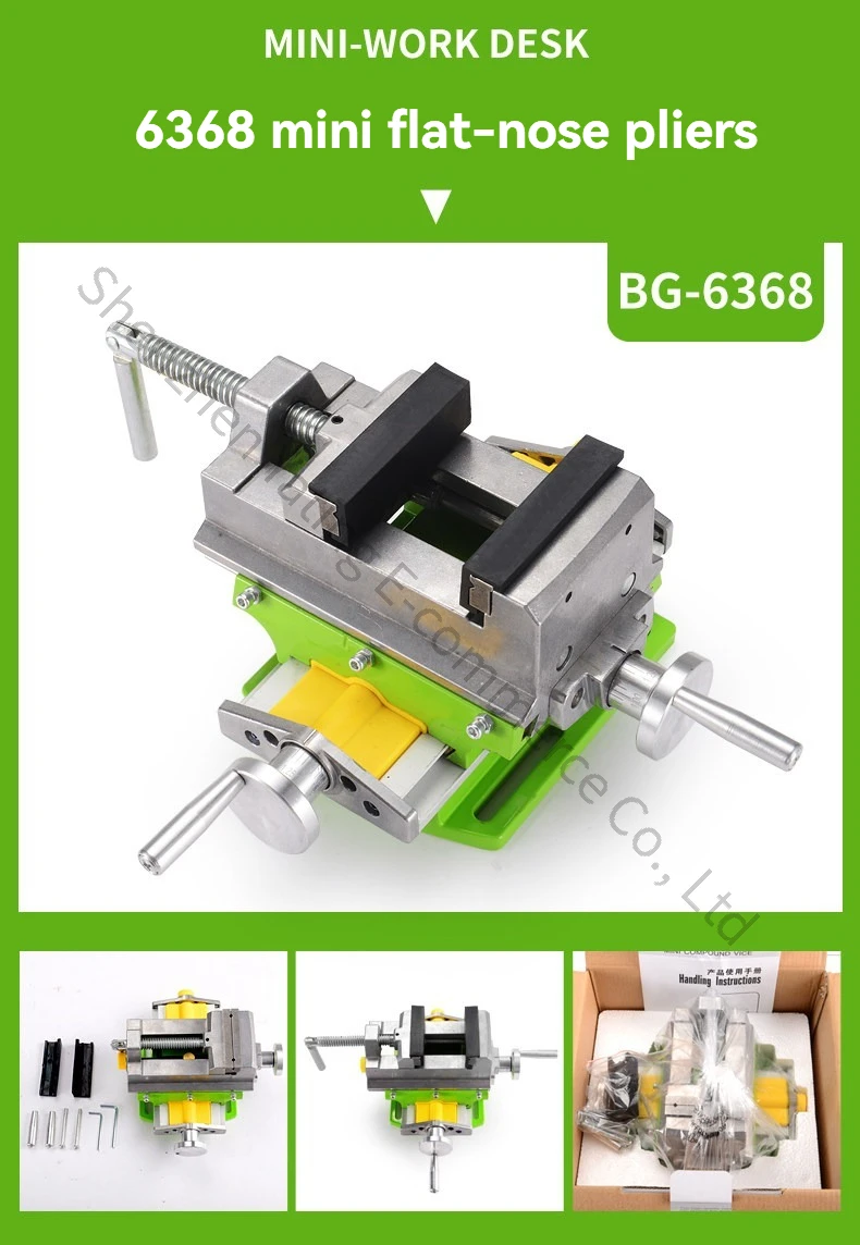 BG-6369 Cross Pliers Multi Functional Workbench Sliding Table Milling Machine Ro