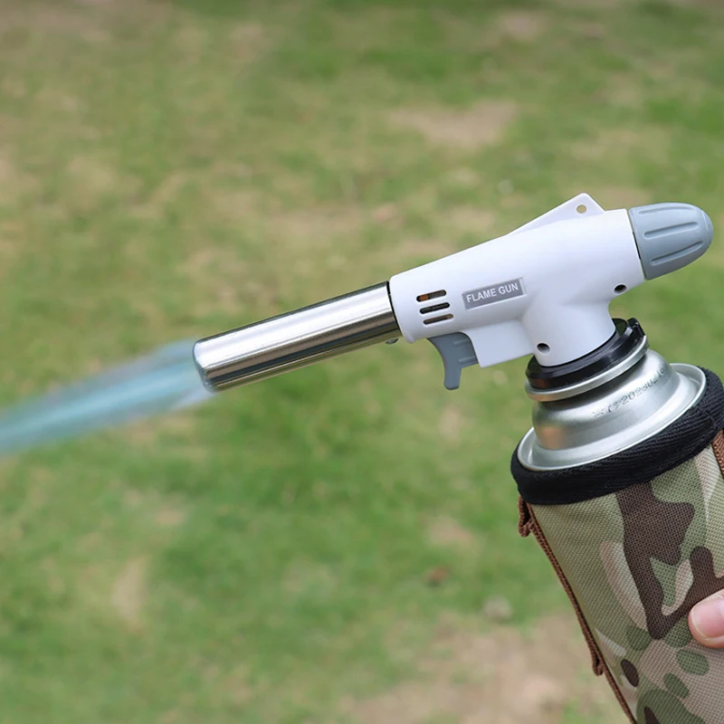 Campeggio Cottura Barbecue Torcia A Gas Accendino Per Saldatura Cucina Fire Maker Pistola A Fiamma Butano All'Aperto