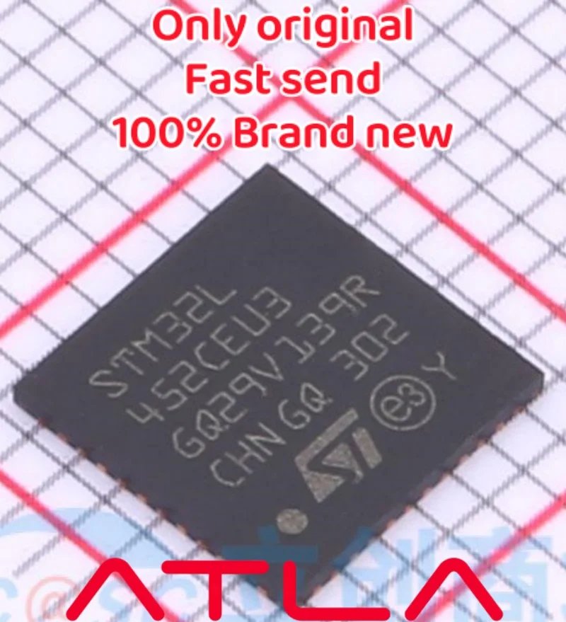 

STM32L452CEU3 IC MCU 32BIT 512KB FLSH 48UFQFPN