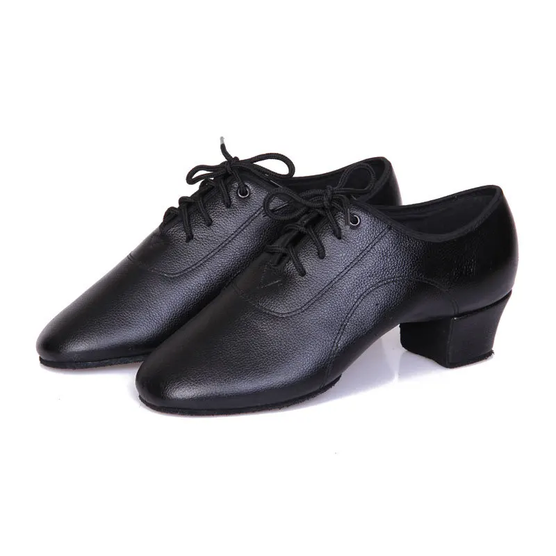 

XIHAHA Genuine Leather Men Modern Dance Shoes Men's Latin Tango Ballroom Shoes Soft Sole Man Dancing Shoes Breathable Sneakers