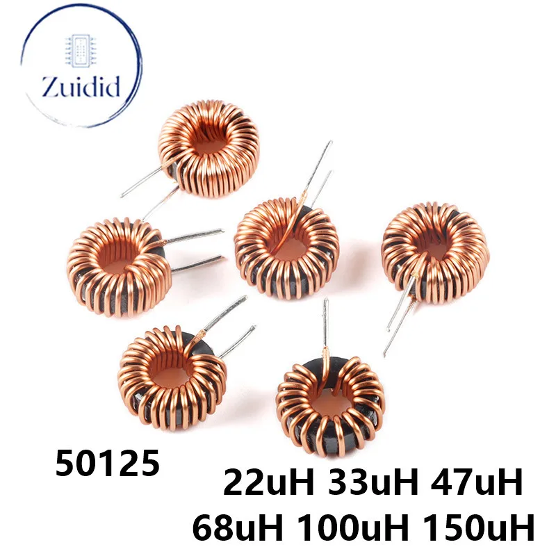 20 Pezzi Induttori Toroidali 330μH 3A - Bobine Magnetiche Per Circuiti Stampati PCB 5026 - Foto 2