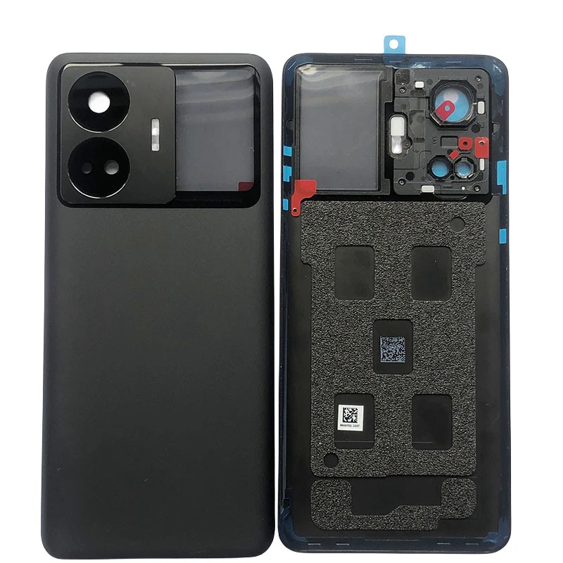 Realme GT3 후면 유리 뚜껑 섀시 케이스 후면 배터리 하우징 도어 (카메라 렌즈 포함) GT 3 스마트 폰 교체 부품