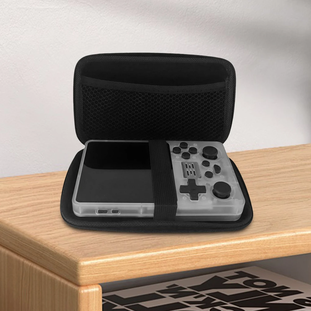 Protable Carrying Case Anti-Drop Game Console Storage Bag Shockproof Accessories Cable Storage Box for Anbernic RG40XXV/RG40XXH