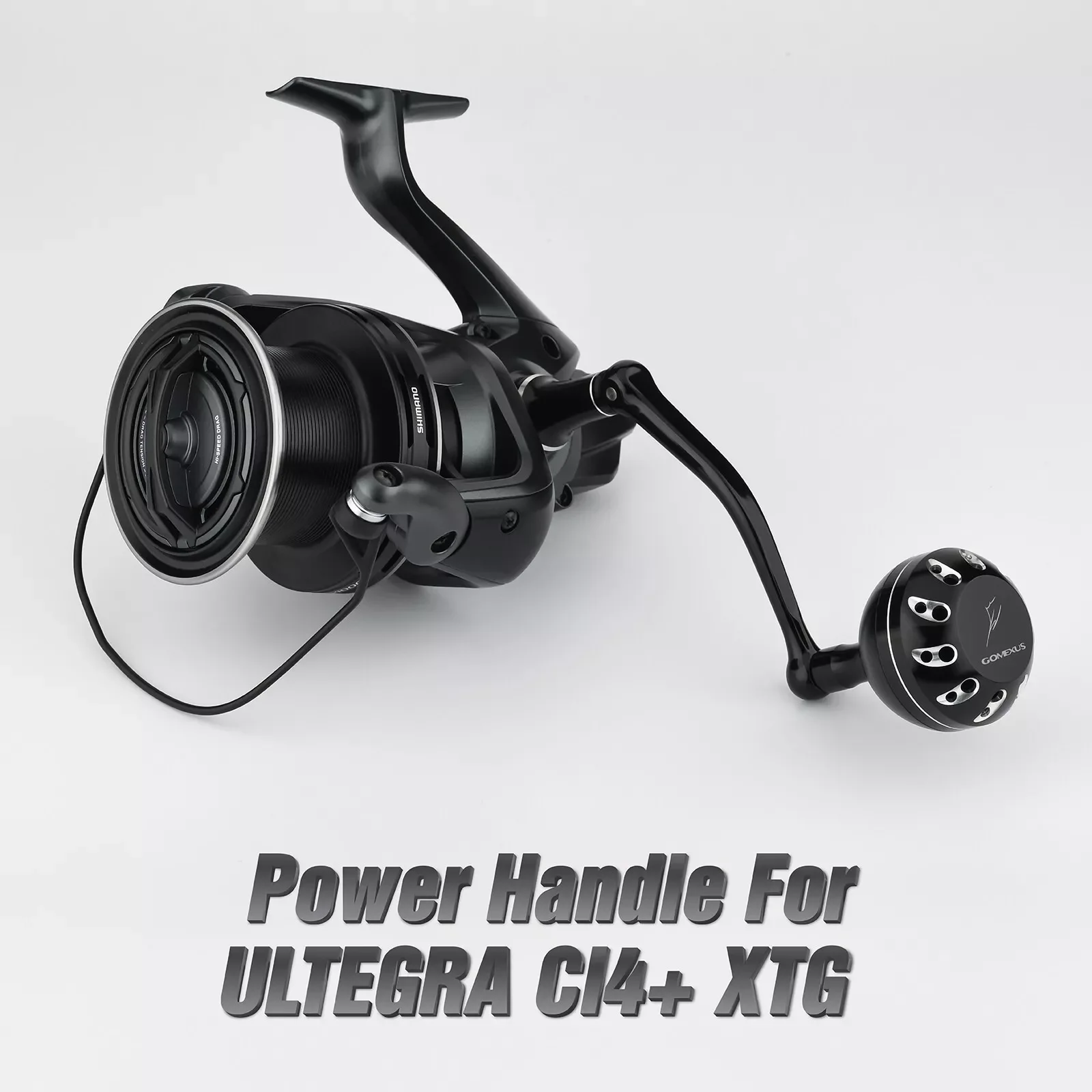 Gomexus Aluminum Power Handle for Shimano Ultegra CI4+XTC