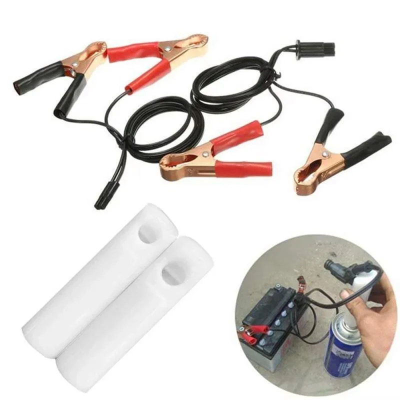 Auto Car Fuel Cleaning Injector Flush Cleaner Wash Adapter Cleaning Tool Set Nozzle Tool Set