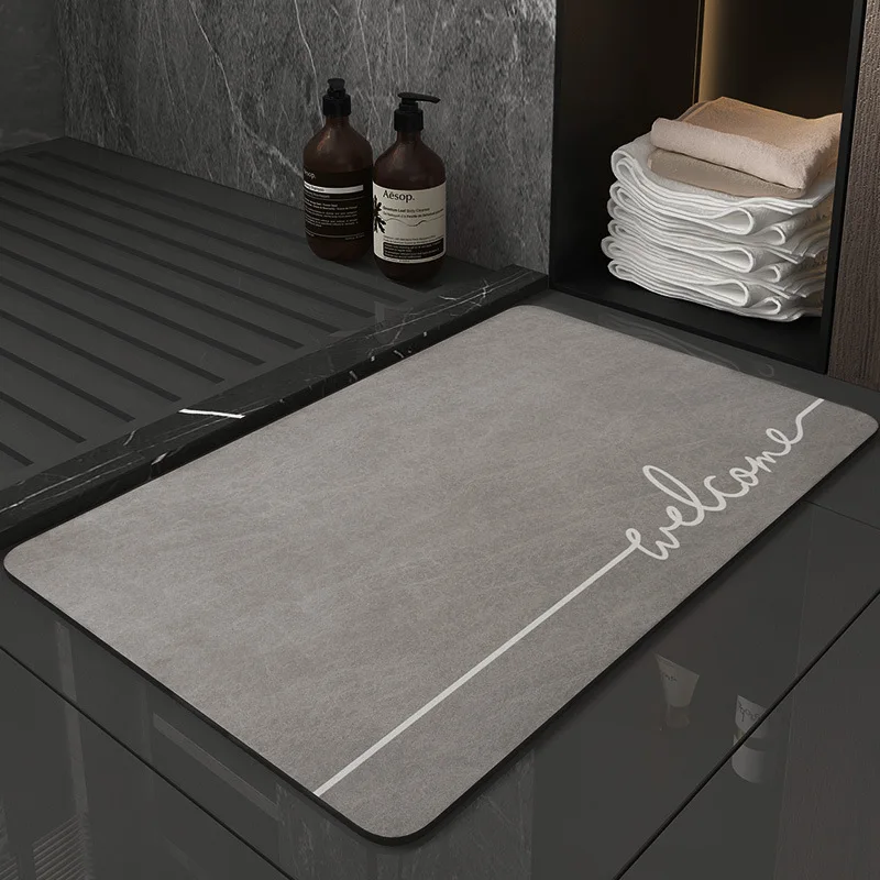 Bathroom Mat Floor Mat Bathroom Floor Mat Absorbent Bathroom Mat Kitchen Mat Bath Mat Anti Slip Mat Toilet Mat