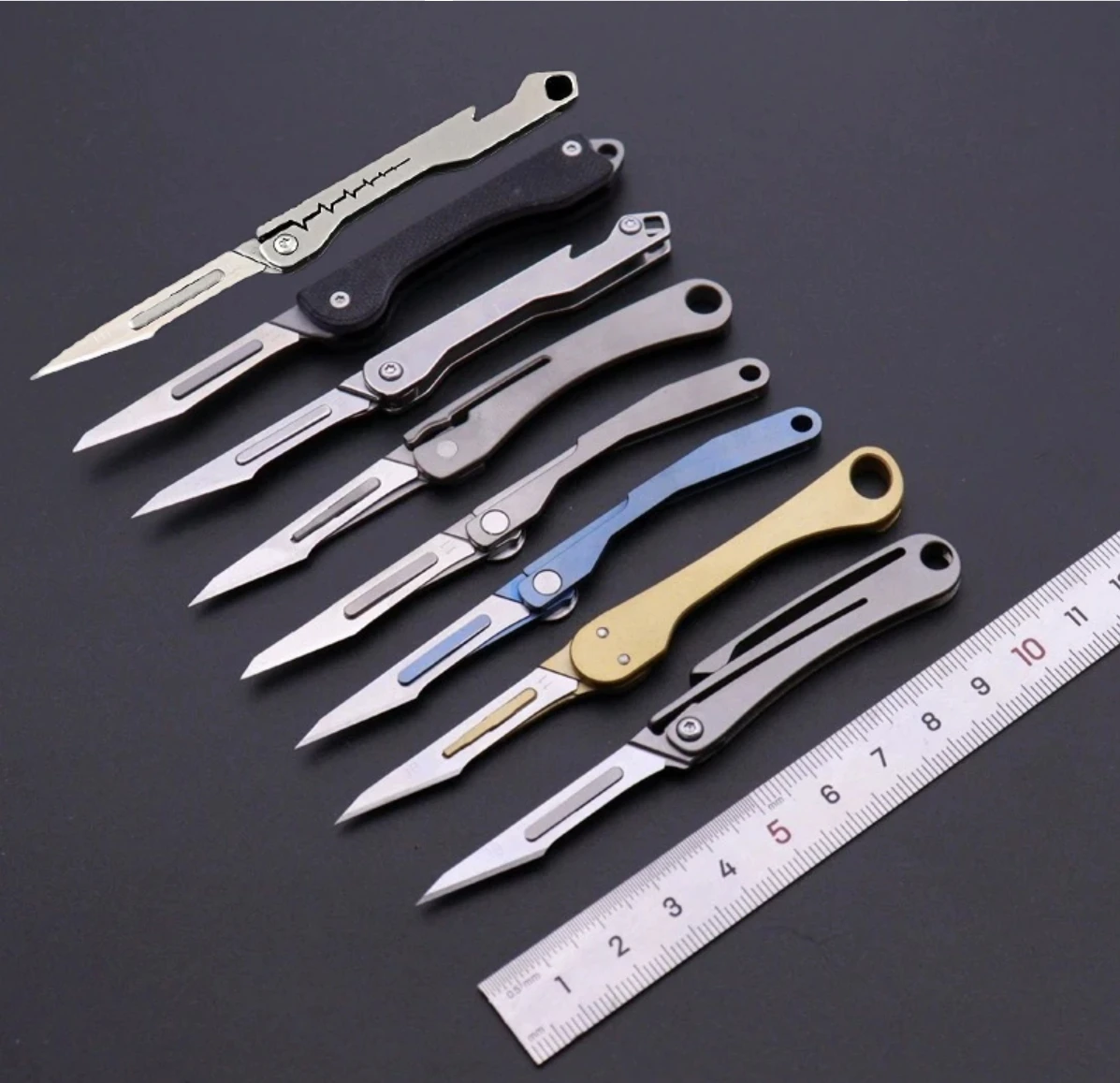 EK.Knifeハンドメイドカスタム、専用GIベルト付きMADEIN.USA File Neck Knife - Arizona Custom Knives