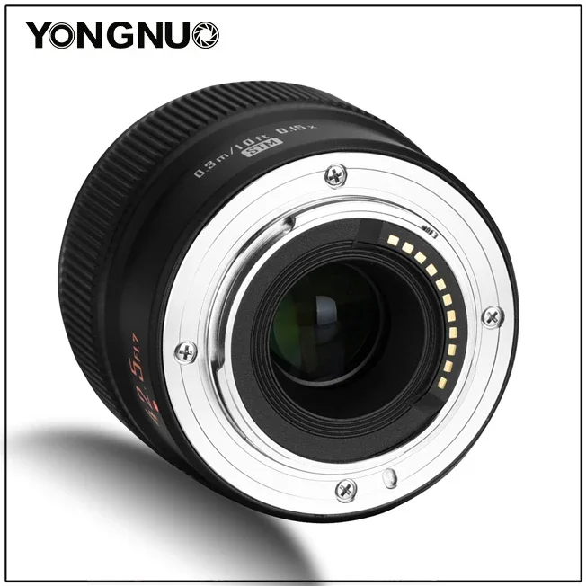 카메라 렌즈-YONGNUO 17mm F1.7M&25mm F1.7 & 42.5mm F1.7 II M43 프라임 렌즈 자동 초점 파나소닉 올림푸스 미러리스 카메라용