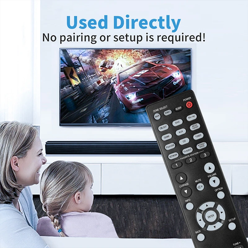 Controle Remoto RC-1183 Substituir O Receptor AV Denon AVR-X2000 AVRX2000 E400 | Brasil