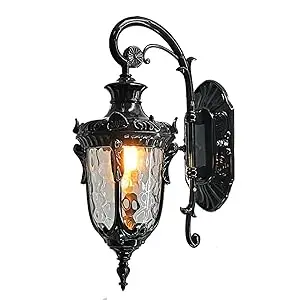 Outdoor Wall Light Fixture Black/Bronze Exterior Waterproof Sconce Porch Light