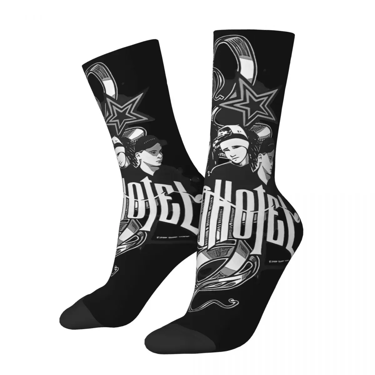 

Tokio Hotel Band Crew cosy Unisex Socks Warm Happy Socks Street Style Crazy Sock