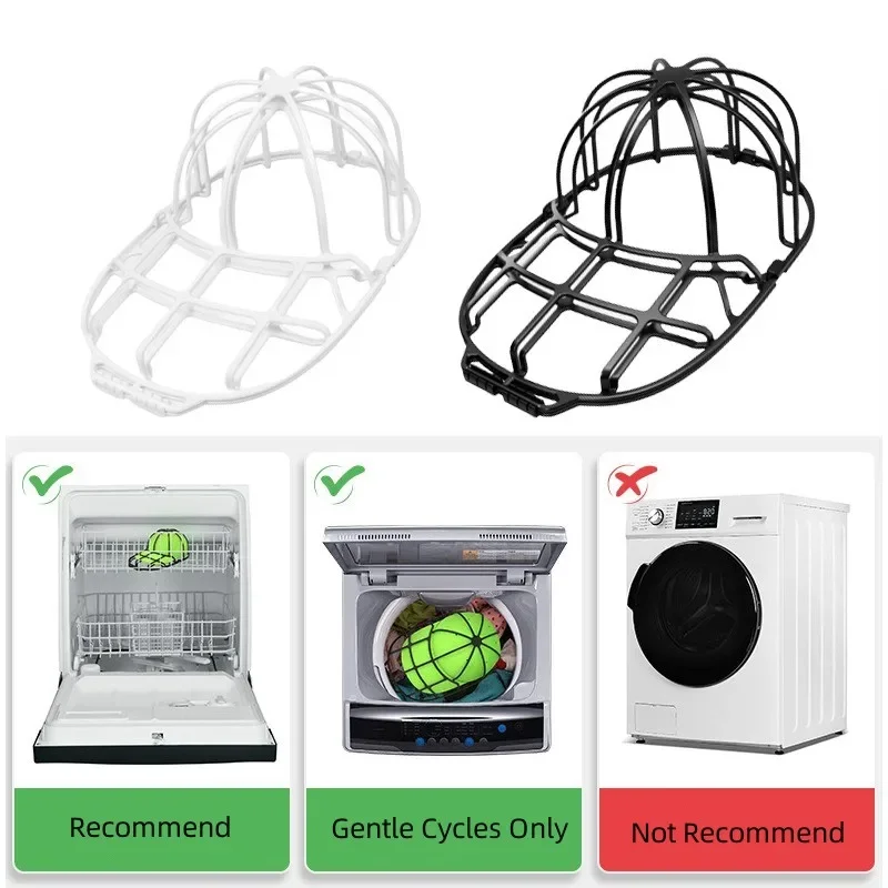 Baseball Cap Washer Rack Anti-deformation Cap Protector for Dishwasher Washing Machine Hat Washer Frame Laundry Products