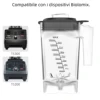 BioloMix Digital BPA FREE 2L Automatic Professional Blender, Juicer Food Processor Ice Smoothies Fruit, FREE GIFT 600ml dry jar 2
