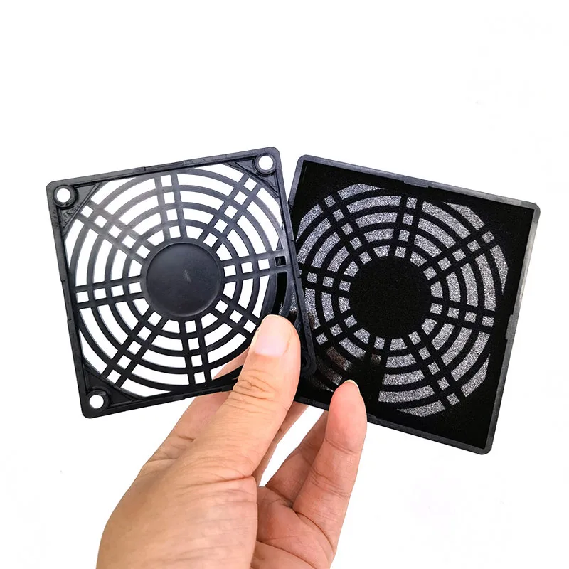 ABS Fan Dust Filter Guard Grill Protector Dustproof Cover PC Computer Fans Filter Cleaning 40mm 50mm 60mm 80mm 90mm 120mm pc fan protector