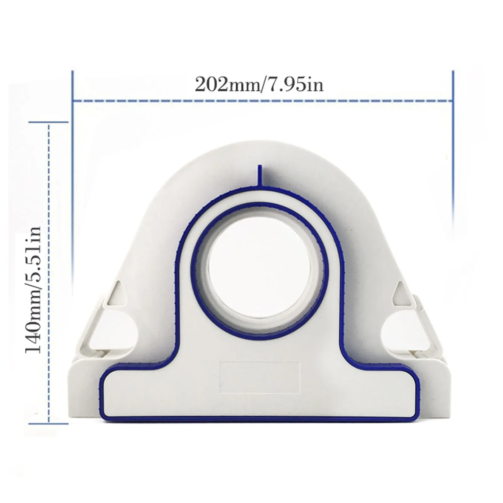 6Pcs/set Masking Paint Tape Applicator and 25mm Width Red Tape Ergonomic Portable Masking Set for Wall Floor