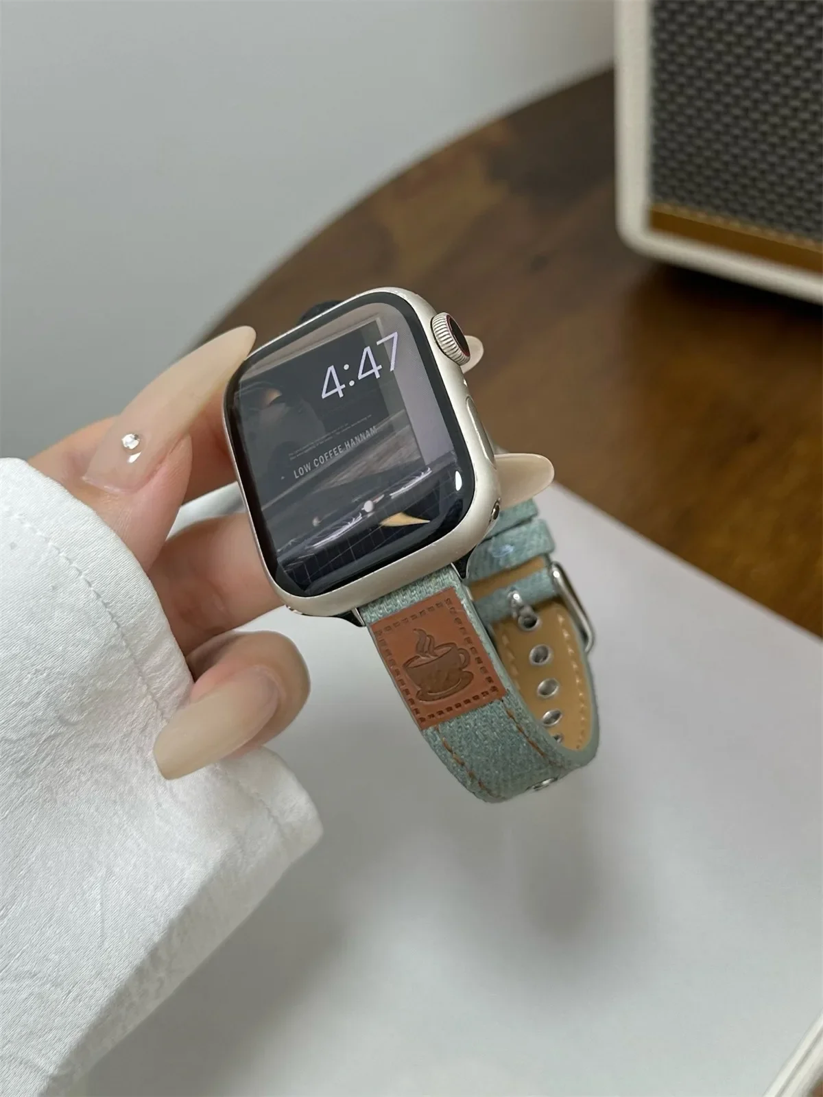 Bracelet de montre pour iWatch 42/44/45/46/49 mm 38/40/41 mm Bracelet de montre tendance en cuir PU pour montres de la série Ultra2 Série 10/9/8/7/6/5/4/3/2/1_voghion.com