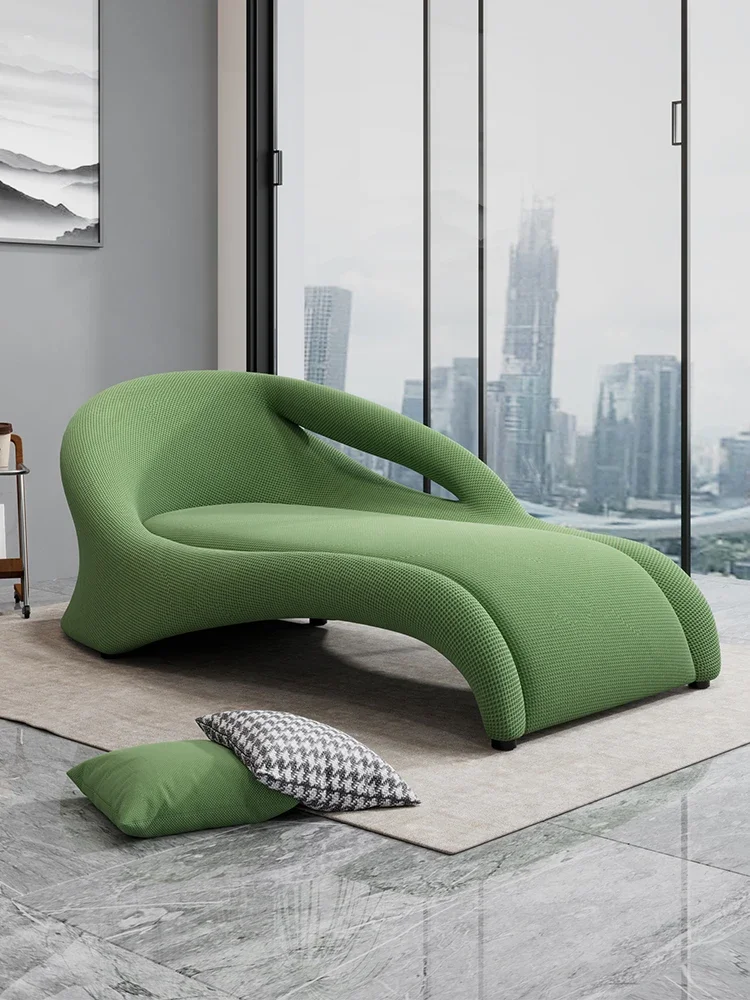 

Дышащее кресло для отдыха, скандинавский одноместный диван, напольное кресло для отдыха, дизайнерское зеленое кресло с откидывающейся спинкой