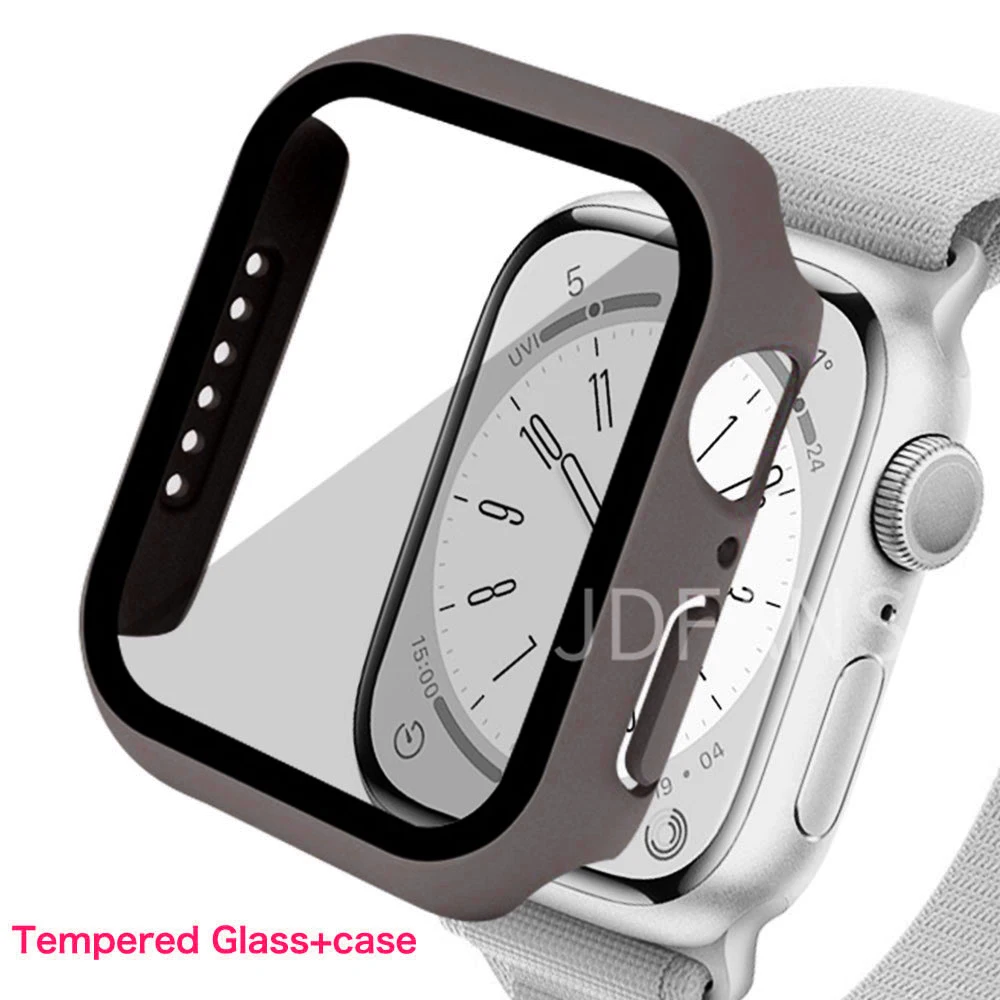 Enhanced Tempered Glass Protective Cover with HD Bumper