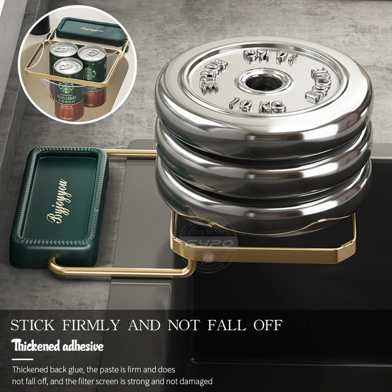 Filtro Lavello A Rete Piegevole Con Sacchetti - Triangolare Per Angolo - 1 Supporto + 50 Sacchetti - Antiodore - Foto 7