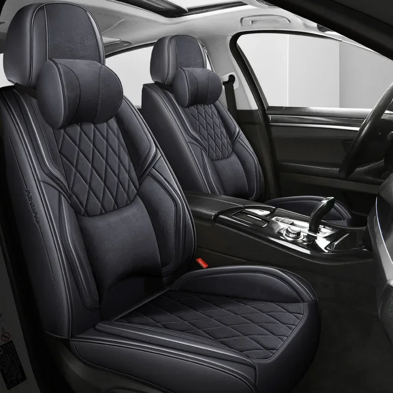 For Hyundai tucson kona sonata Genesis Solaris veloster i10 i30 i20 i40  iX35 elantra1 1pcCowhide Car Seat Belt Protector Cover - AliExpress