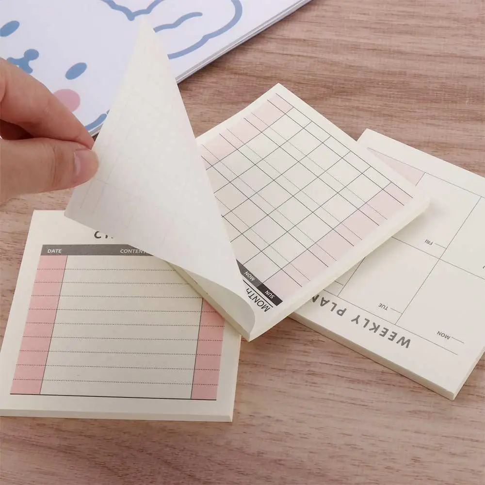 60-Sheet Planner and Checklist Notebook for Daily, Weekly, and Monthly Organization