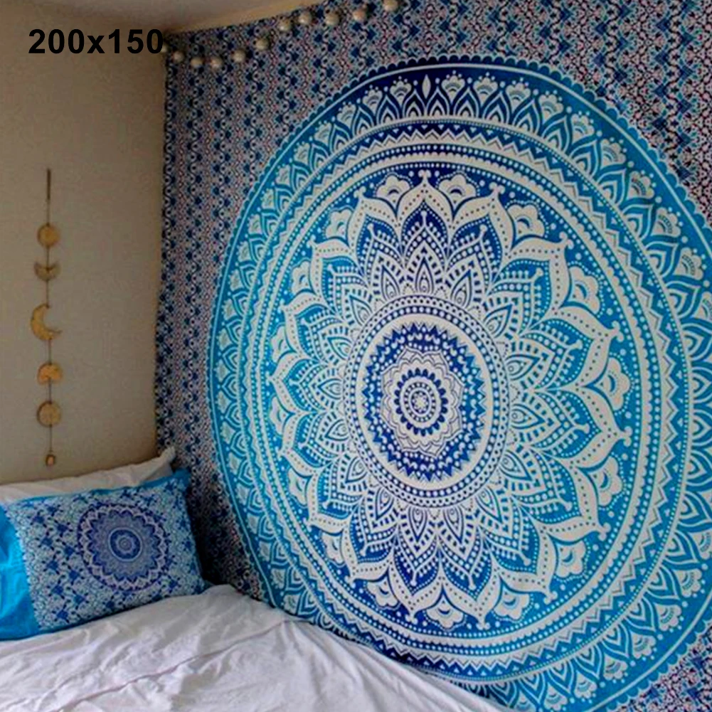 Mandala Bohemian Yoga Mat Beach Towel Shawl Blanket Indian Wall Hanging Tapestry Bohemian Mandala Tapisserie Decoration Mural for tapestry decor