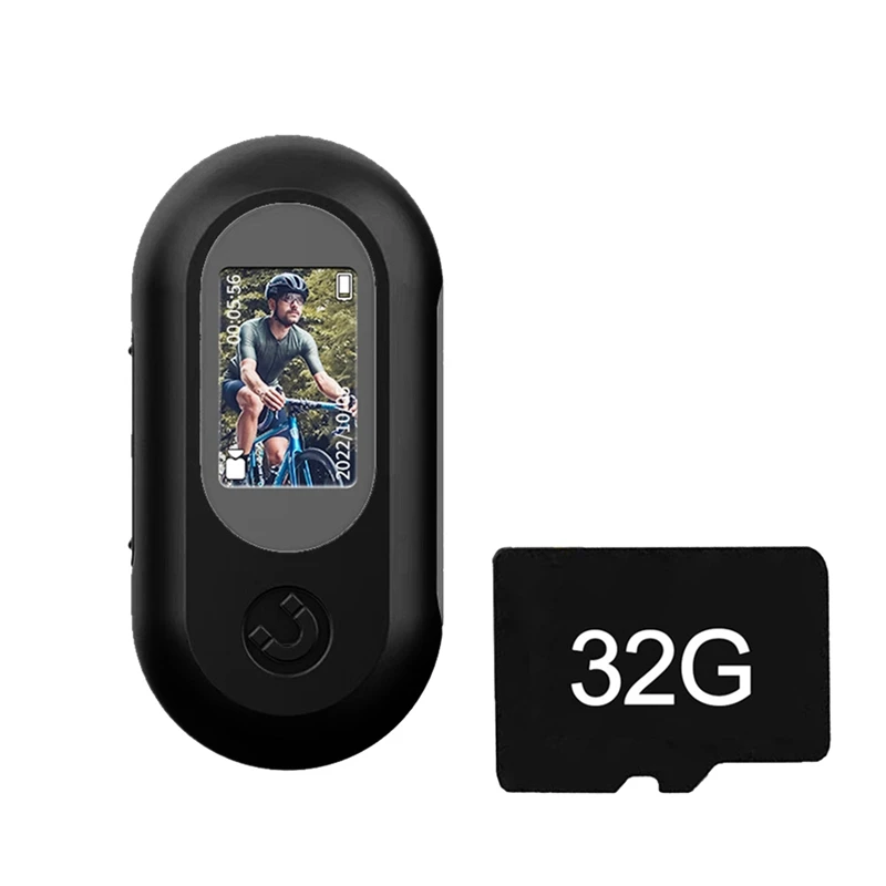 풀 HD 미니 액션 카메라, 모션 카메라, 디지털 DVR 비디오 레코더, 스포츠 캠코더 카메라, 32G 카드 포함, 1080P
