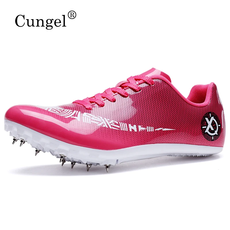 

Men Track Field Shoes Women Spikes Sneakers Athlete Running Training Lightweight Racing Match Spike Sport Shoes Size 35-45